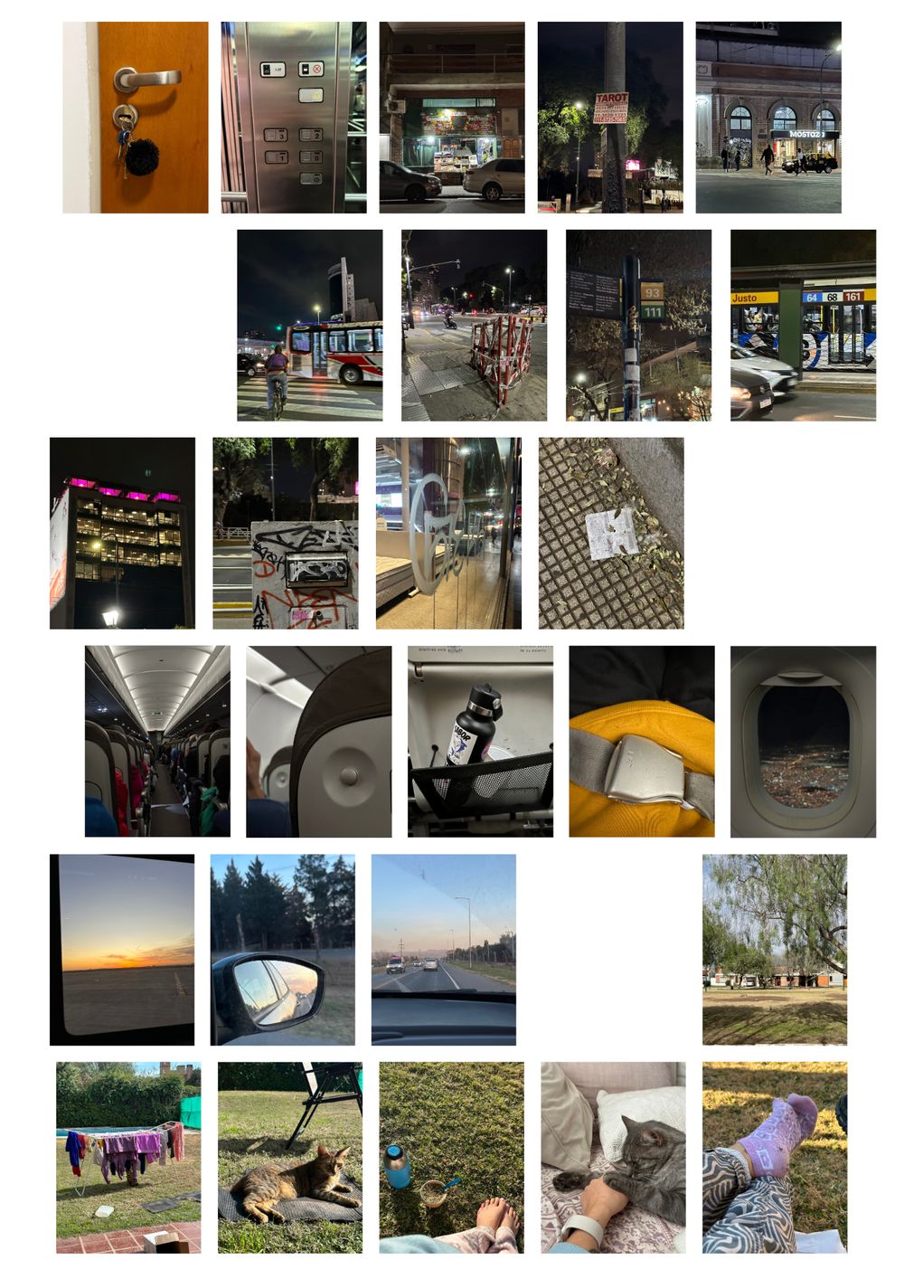 Photo study grouped by concept