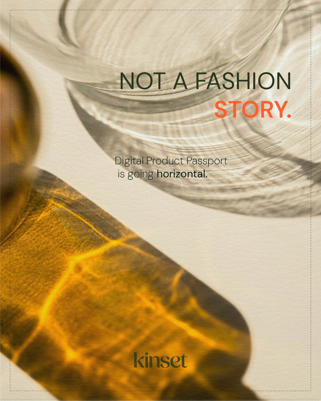 Not a fashion story. Digital Product Passport is going horizontal.